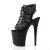 Pleaser FLAMINGO-896LC Black Mesh-Lace/Black Matte EU-37 / US-7