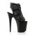 Pleaser FLAMINGO-896LC Black Mesh-Lace/Black Matte EU-37 / US-7