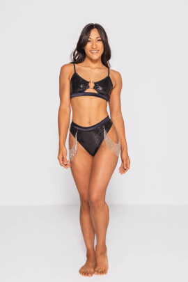 AMBR Designs Super Highs Shorts Onyx Luxe