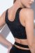 RAD Top Bahari Leopard Glitter Black S