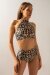 Shark Polewear Top Tanna Leopard M