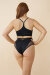 Lunalae Shorts High Waist Blake Mesh Black M
