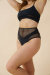 Lunalae Shorts High Waist Blake Mesh Black L