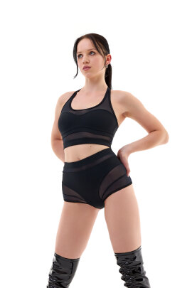 MÆD Top Haeve 1.0 Black + Black  XS B-Stock