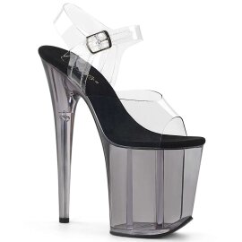 Pleaser FLAMINGO-808T Clear/Smoke Tinted EU-37 / US-7