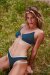 Paradise Chick Top Florida Ocean Blue XS