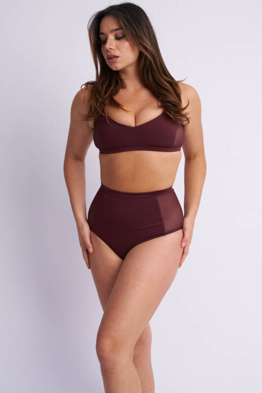 Lunalae Shorts High Waist Bellani Cacao XS