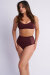 Lunalae Shorts High Waist Bellani Cacao XS