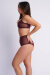 Lunalae Shorts High Waist Bellani Cacao XS