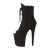 Pleaser FLAMINGO-1021FS Black Faux Suede/Black Faux Suede EU-36 / US-6