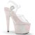 Pleaser ADORE-708HMG Clear/Opal Multi Glitter B-Stock
