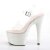 Pleaser ADORE-708HMG Clear/Opal Multi Glitter B-Stock