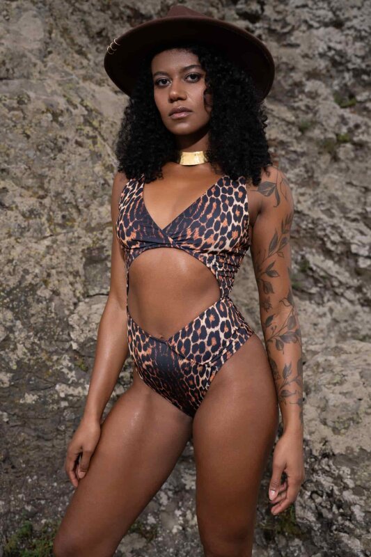 Shark Polewear Bodysuit Felichita Savanna M