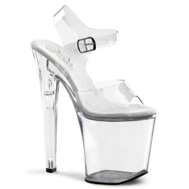 Pleaser XTREME-808 Clear/Clear EU-38 / US-8