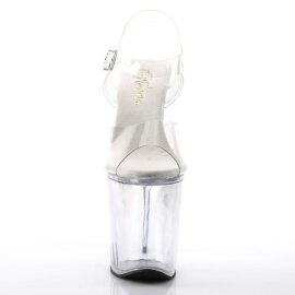 Pleaser XTREME-808 Clear/Clear EU-38 / US-8