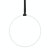 PoleSports Aerial Hoop 0-Point Ø 30,0 mm White