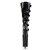 Pleaser INFINITY-2049 Black Patent/Black EU-38 / US-8