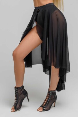 i-Style Skirt Pareo Crystal Mesh Black