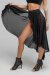i-Style Skirt Pareo Crystal Mesh Black