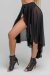 i-Style Skirt Pareo Crystal Mesh Black