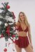 Lunalae Top Follow Me Christmas Red XS