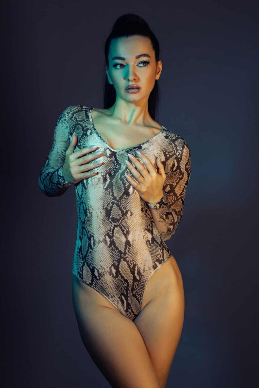 i-Style Bodysuit Murr Snake Print L