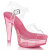 Fabulicious MARTINI-508 Platform Sandalettes Clear Smoke Pink EU-37 / US-7