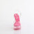 Fabulicious MARTINI-508 Platform Sandalettes Clear Smoke Pink EU-37 / US-7