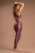 Paradise Chick Leggings Gigi Active Mocha XL