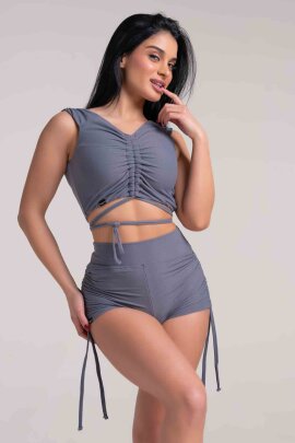 Paradise Chick Shorts Supreme Grey XS