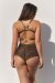 Lunalae Top Follow Me Gold Black Lurex S