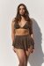 Lunalae Shorts Free Flow Gold Black Lurex L