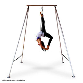 X-Pole A-Frame Aerial Rack with Figure 8 connectors – 2 points