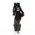 Pleaser DELIGHT-671 Black Faux Suede/Black Matte EU-39 / US-9