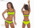 i-Style Shorts Bikini S Hot Pink / Black