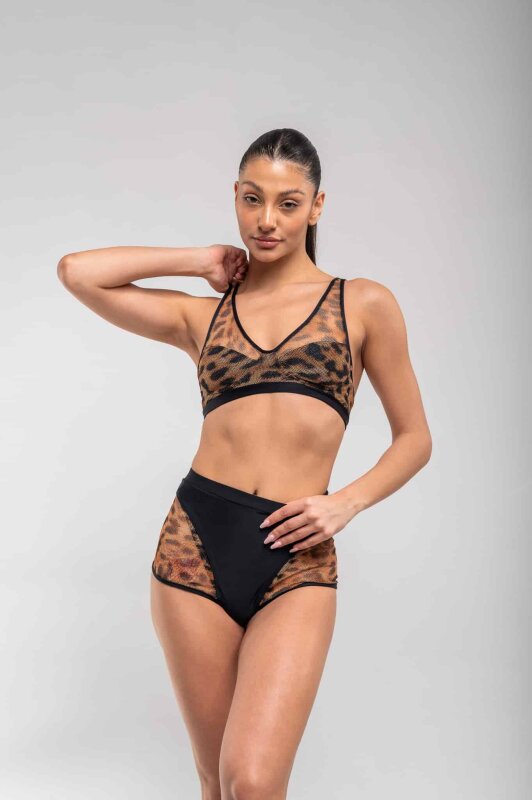 RAD Top Wendy Leopard XS
