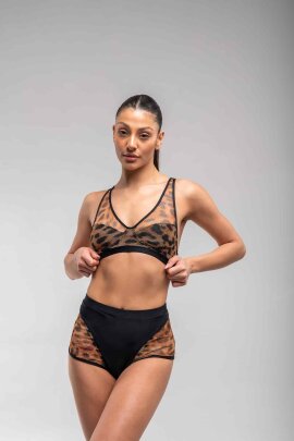 RAD Top Wendy Leopard XS