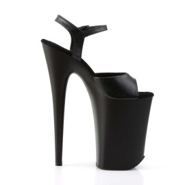 Pleaser INFINITY-909 Black Faux Leather/Black Matte EU-37 / US-7