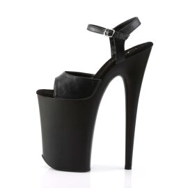 Pleaser INFINITY-909 Black Faux Leather/Black Matte EU-39 / US-9