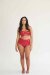 Lunalae Top Paige Red PU XL