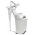 Pleaser INFINITY-909 White/White EU-37 / US-7