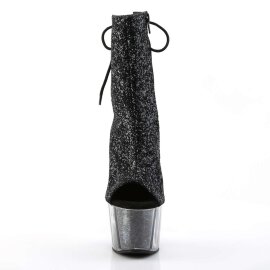 Pleaser ADORE-1018G Black Glitter/Black Glitter EU-38 / US-8