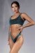 Polerina Top Pixi Teal Lurex L
