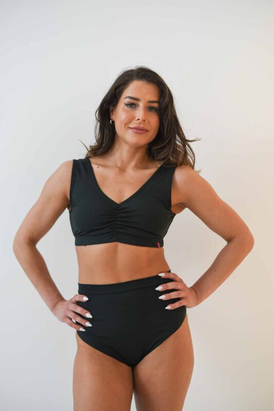 Pole Addict Top Tulipe Black XL