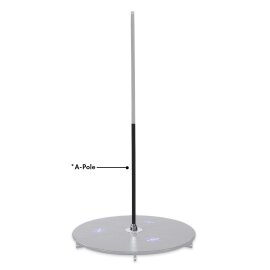 X-Pole X-Stage Lite A-Pole Powder-Coated Black 45 mm