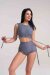 Paradise Chick Top Supreme Cozy Grey S