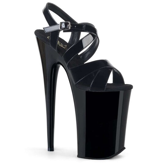 Pleaser INFINITY-997 Black Patent/Black EU-37 / US-7