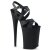 Pleaser INFINITY-997 Black Faux Leather/Black Matte EU-38 / US-8