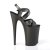 Pleaser INFINITY-997 Black Faux Leather/Black Matte EU-38 / US-8
