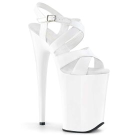 Pleaser INFINITY-997 White Patent/White EU-35 / US-5